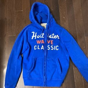 Men’s Hollister vintage zip hoodie size XL
